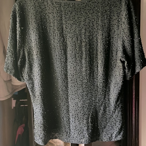 GRUPPO AMERICANO COLECTIONS BEADED TOP - Picture 4 of 4